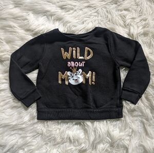 Garanimals Wild About Mom Long Sleeve Sweater, Size 24M